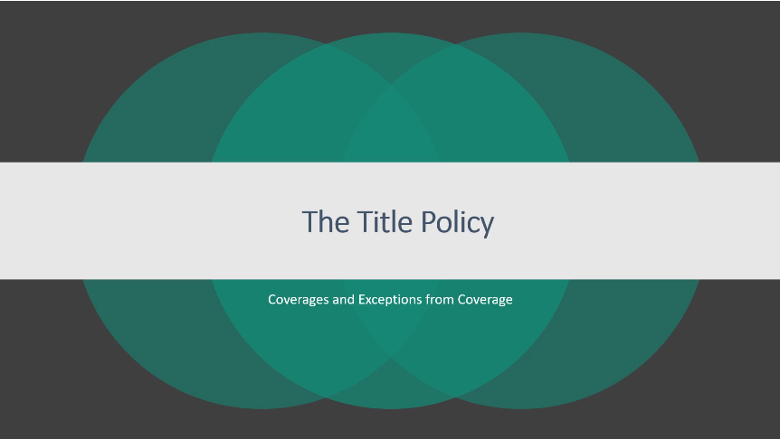 The Title Policy